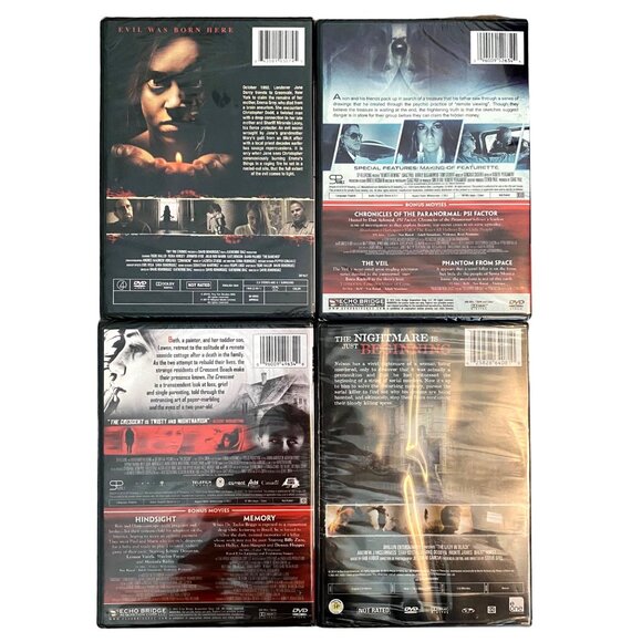 Horror DVD Movie Lot NR Lady in Black The Crescent The Banished Remote Viewing - Picture 2 of 7